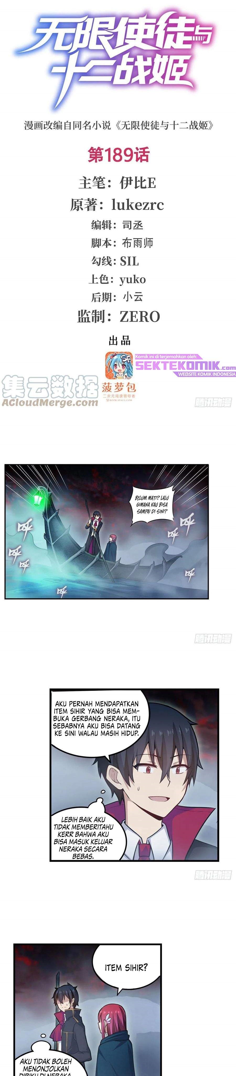 Wuxian Shitu Yu Shier Zhan Ji (Infinite Apostles and Twelve War Girls) Chapter 189 Gambar 2